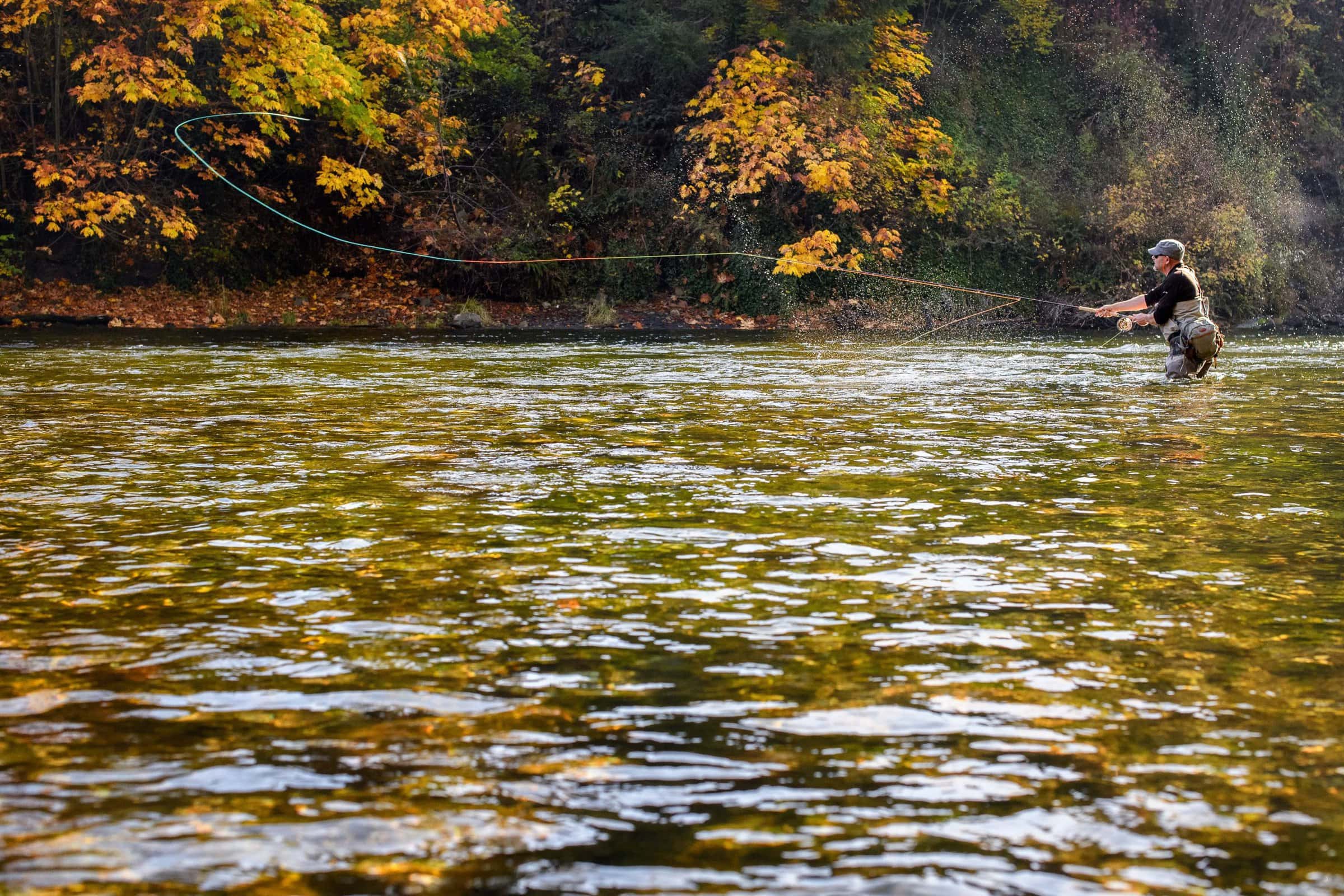 Campbell River Salmon Fly Fishing and Gear Fishing Trips