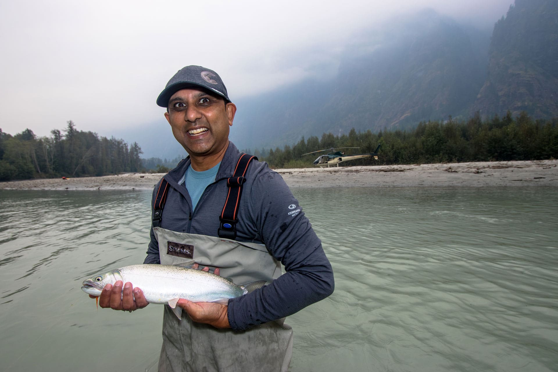 Heli Fishing Vancouver Island