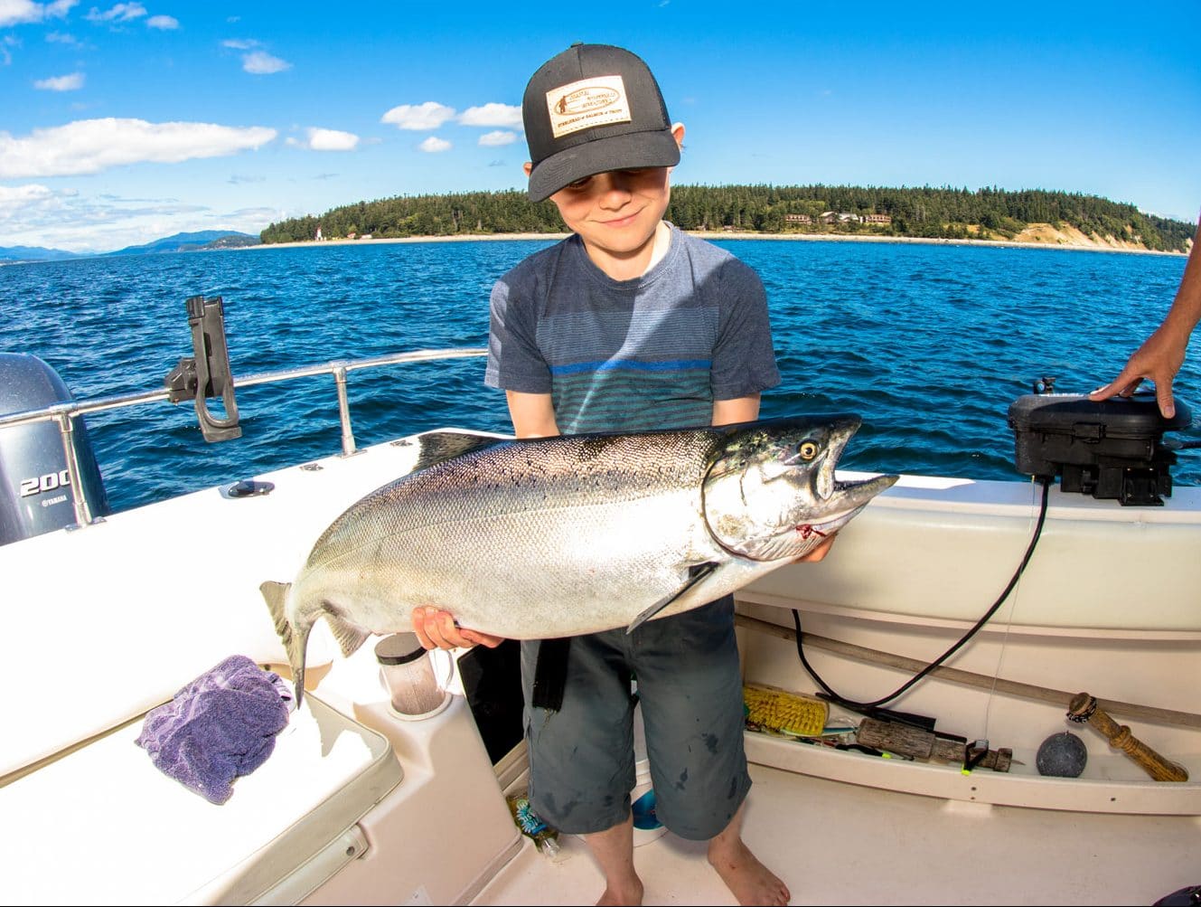 Ocean fishing pictures Campbell River