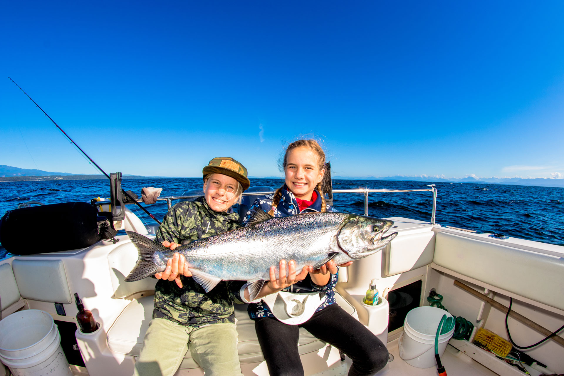 Ocean fishing pictures Campbell River